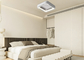 Yatak Odası Oturma Odası Yapraksız Tavan Vantilatörü Lambası Görünmez Klima Elektrikli Tavan Vantilatörü Lambası