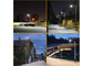 LED modül sokak lambası 100w200w300w dış aydınlatma yüksek kutup lambası belediye mühendisliği sokak lambası