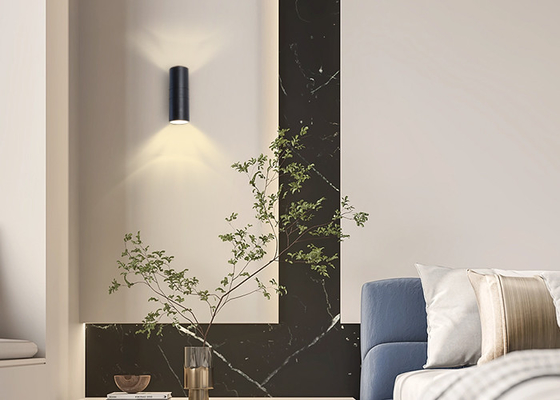 Çift Kafa Kabuk E27 Basit Modern Bahçe Lambası LED Su Geçirmez