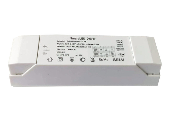 32W-48W Renk Ayarlı Karartma Güç Kaynağı WIFI / Bluetooth / Zigbee Graffiti
