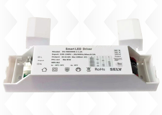 32W-48W Renk Ayarlı Karartma Güç Kaynağı WIFI / Bluetooth / Zigbee Graffiti