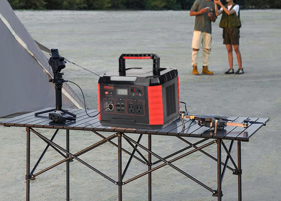 Pil Mobil Güneş Jeneratörü, Taşınabilir Güç İstasyonu 500w